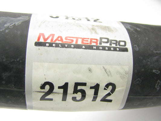 Master Pro 21512 Molded Radiator Coolant Hose - Upper