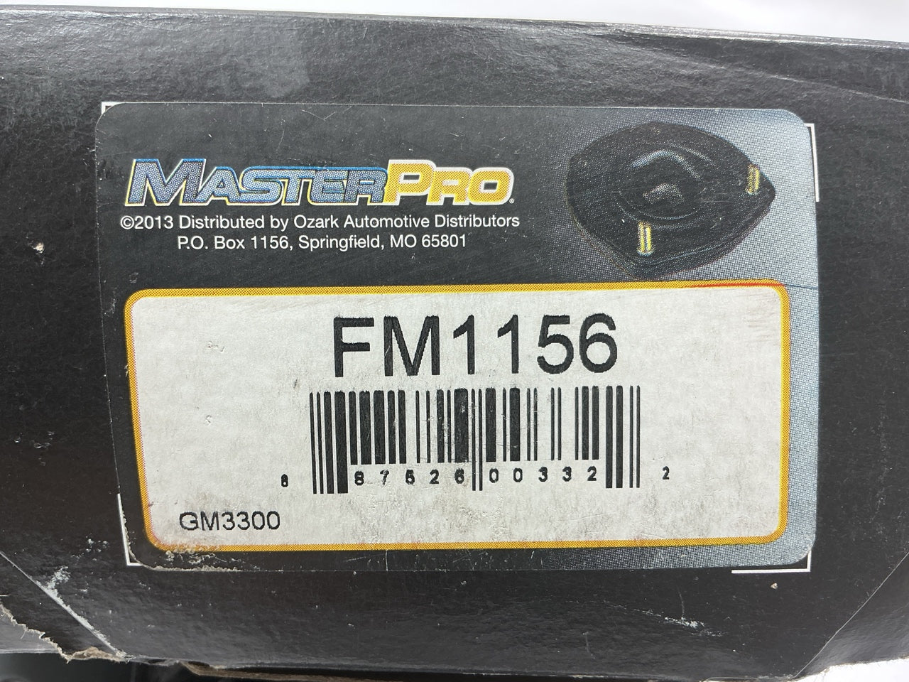 Master Pro FM1156 Front Suspension Strut Mount