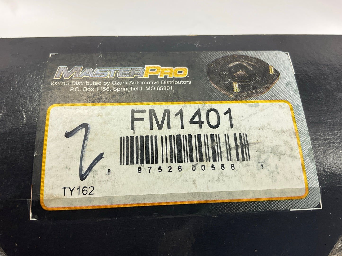 NO HARDWARE - Master Pro FM1401 Front Suspension Strut Mount