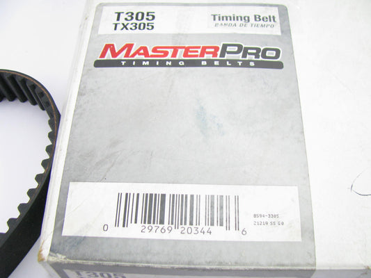 Master Pro T305 Engine Timing Belt for 2000-2006 GM Isuzu 2.2L 2.4L