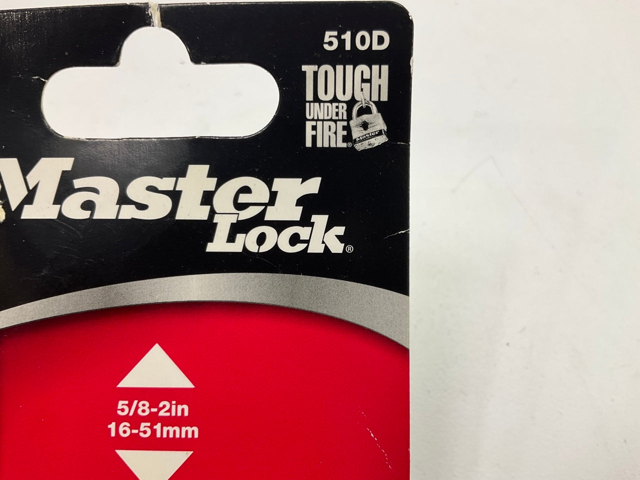 Master Lock 510D Shackle Adjustable 1 3/4'' Key Padlock