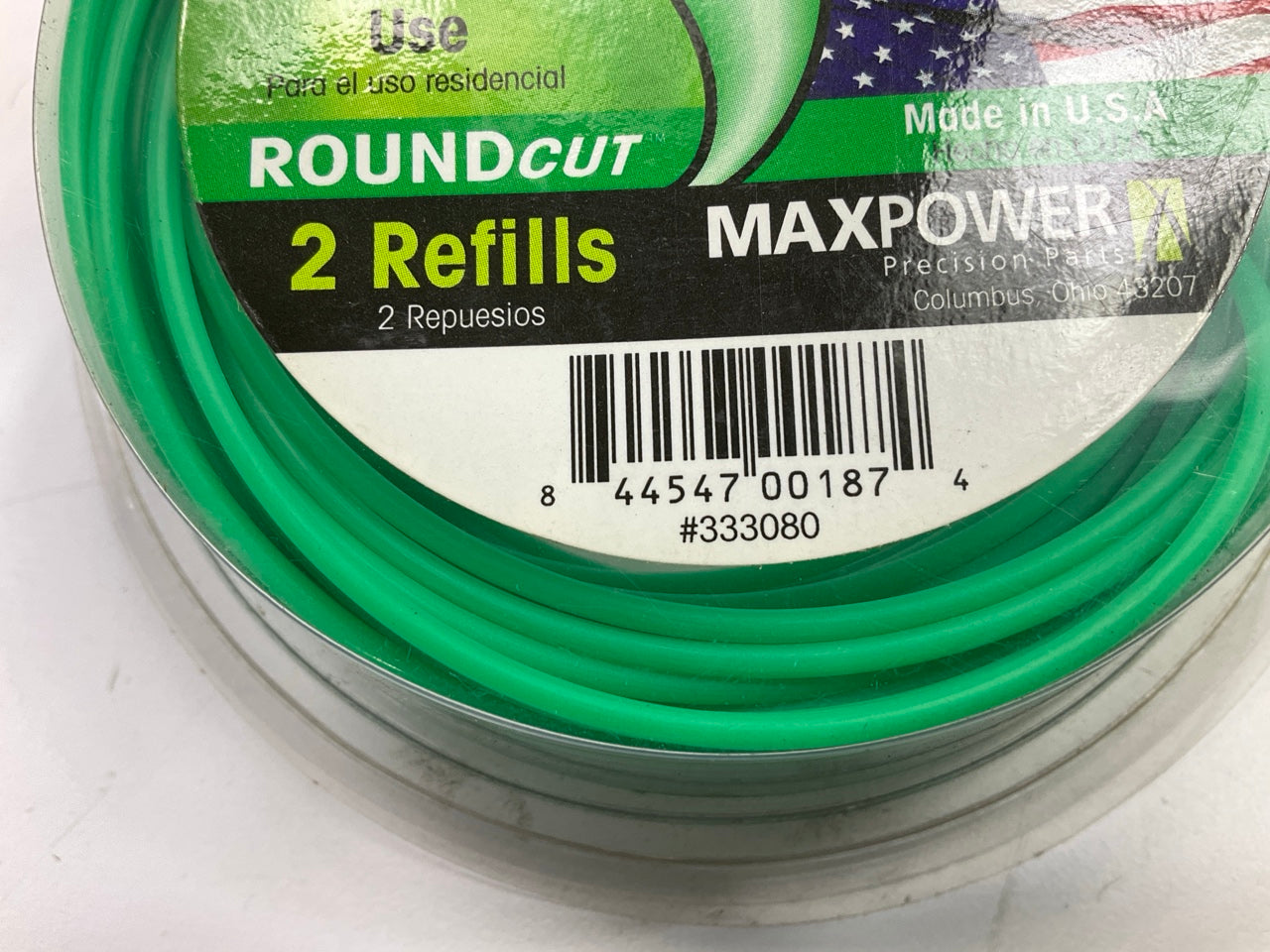 (4) Maxpower 333080 Residential Grade Round .080-Inch Trimmer Line 40-Ft Length