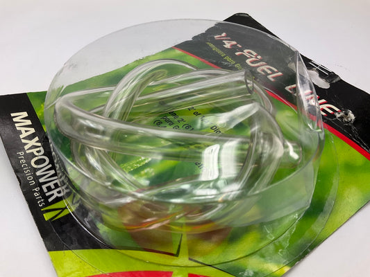 Clear PVC Fuel Line Gasoline 2 Feet 1/4'' ID For Lawn Mower, Small Engine