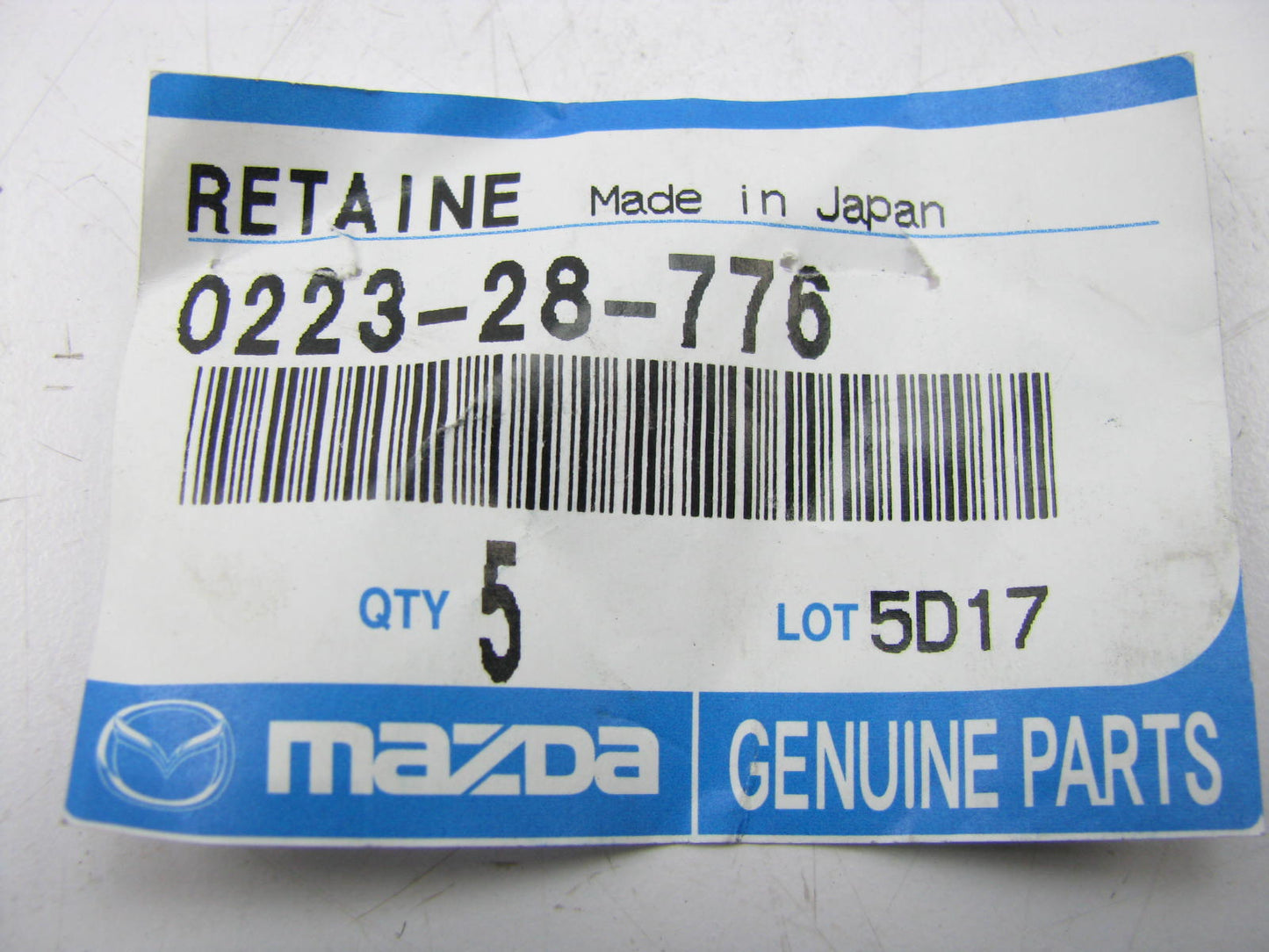 (5) NEW Stabilizer Bar Retainer Bolt Washers OEM 1994-1998 Mazda MPV 2WD