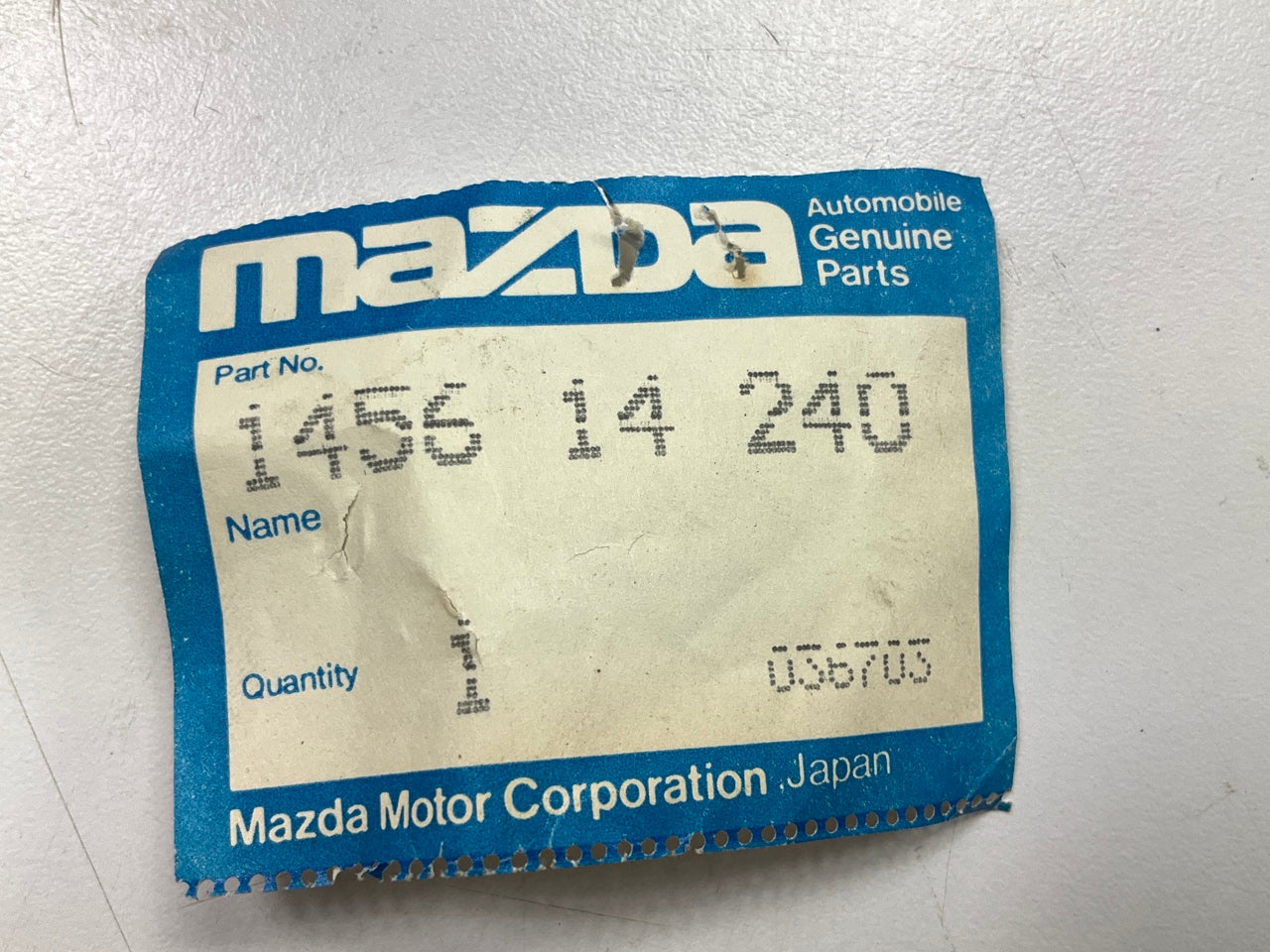 NEW - OEM Mazda 1456-14-240 Oil Pump Pickup Tube 1983-1984 2200cc Diesel