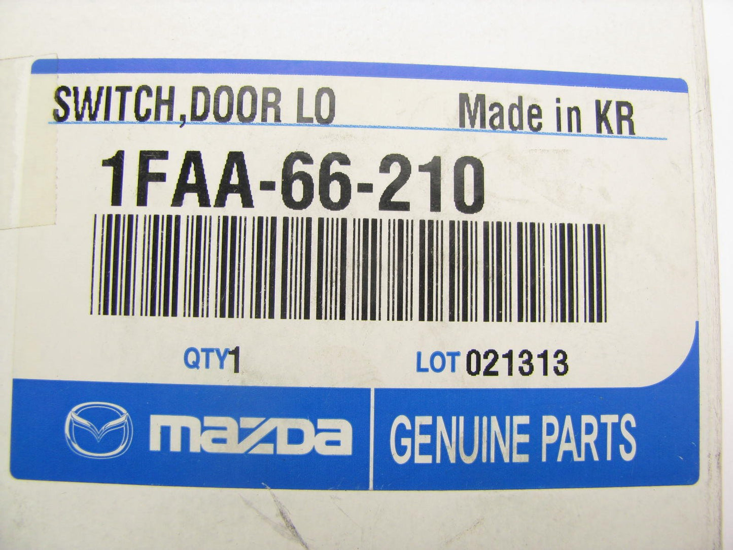 NEW - OEM Mazda 1FAA-66-210 Front Door Lock Switch 2008-2009 B2300 B4000
