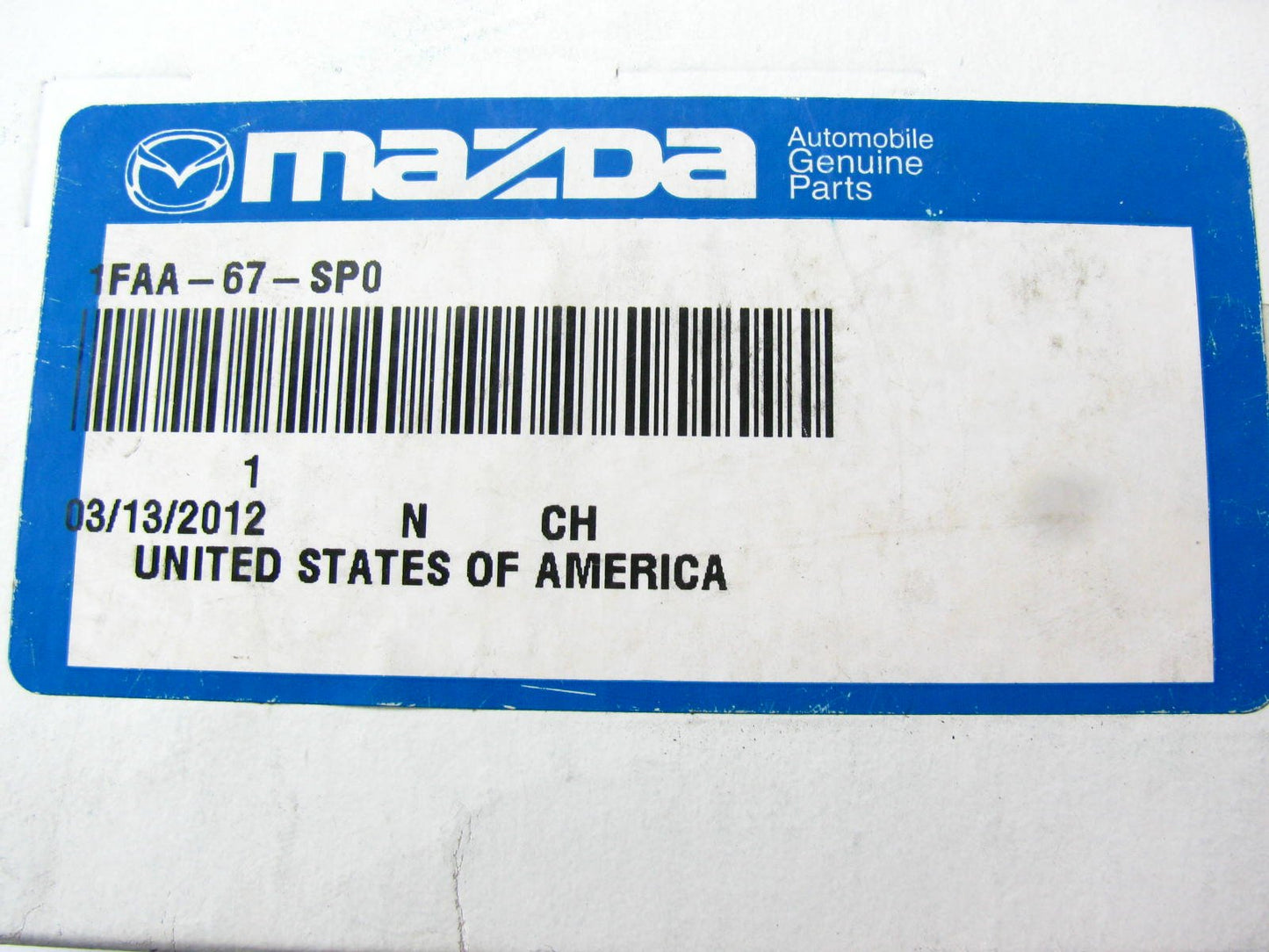 NEW - OEM Front Split Bench Seat Position Sensor 2006-10 Mazda B2300 B3000 B4000