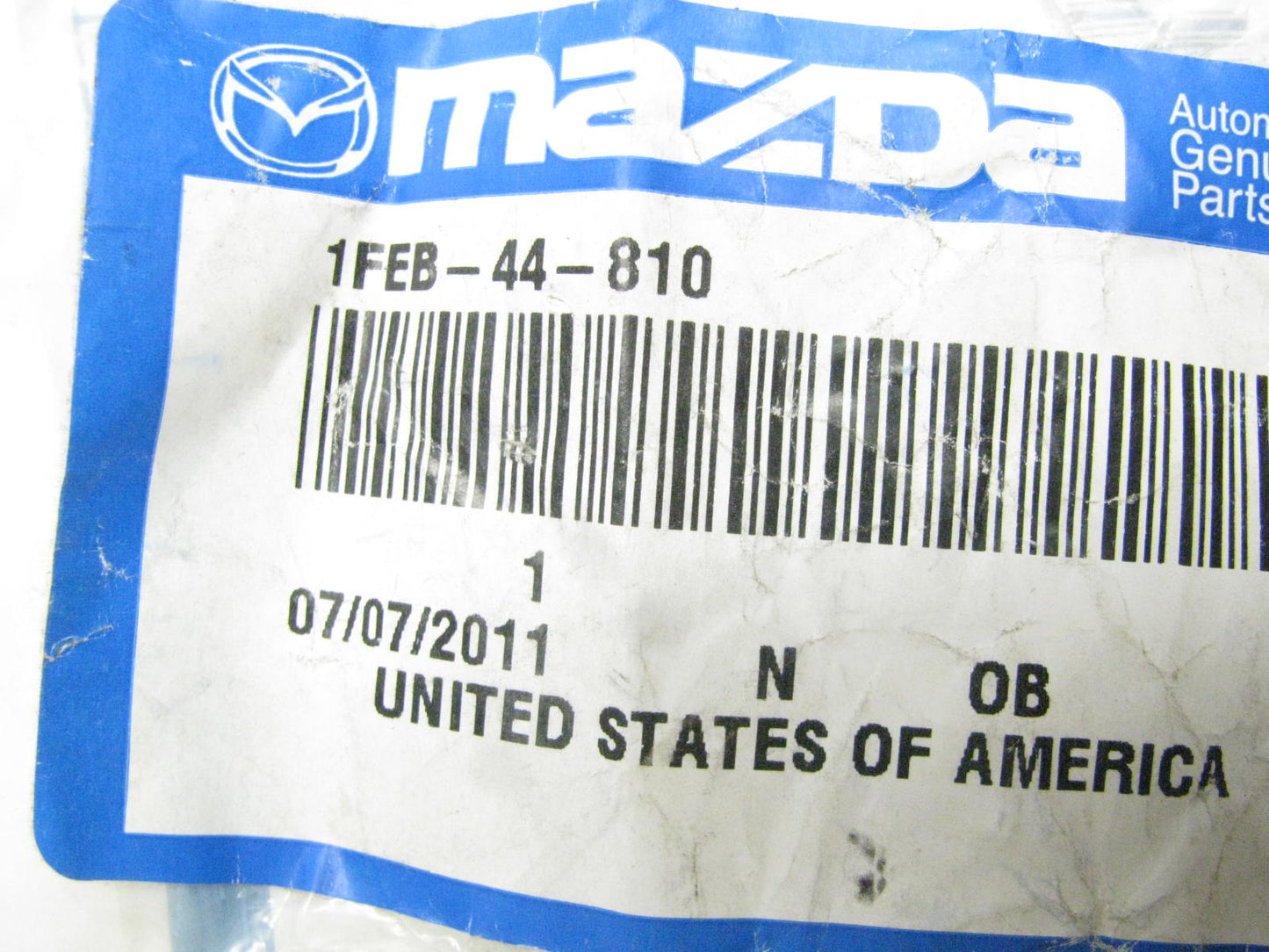 NEW - OEM Mazda 1FEB44810 Rear Parking Brake Lever 2005-2010 B2300 B3000 B4000