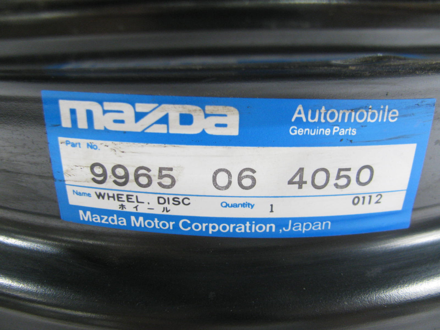 NEW GENUINE 15'' X 4'' Spare Wheel Donut OEM For 2004-2005 Miata 1999-2000 Protege
