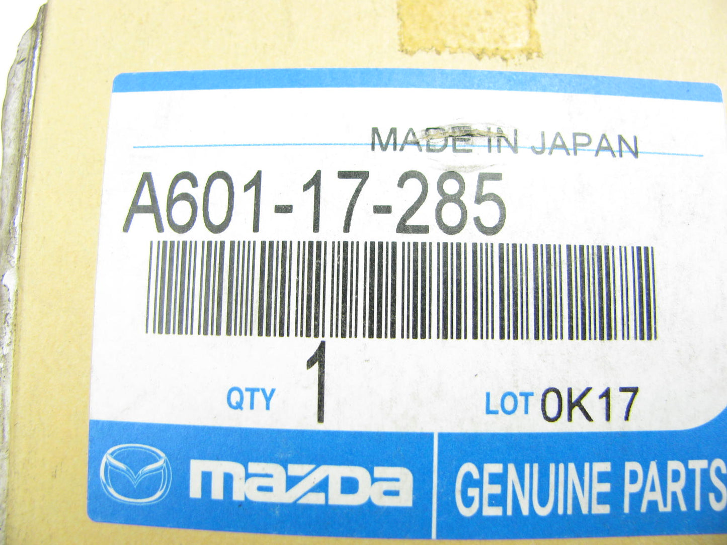 NEW - OEM Mazda A601-17-285 6-speed Manual Transmission Inner Race 2007-2013 3