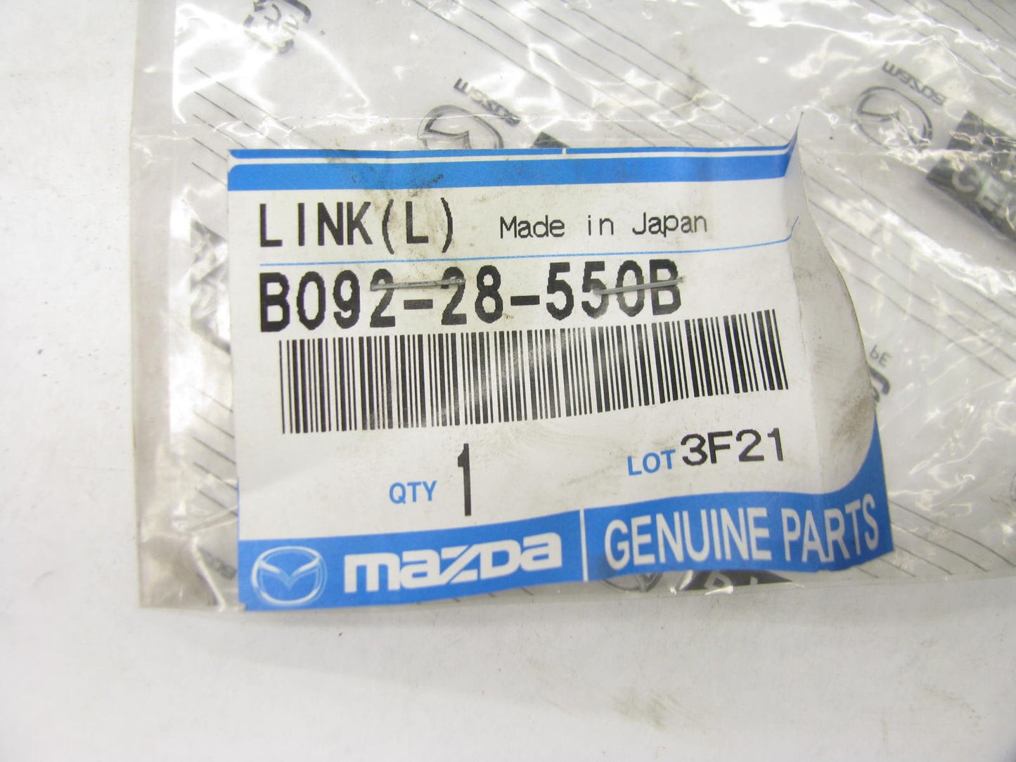 NEW - OEM Mazda B092-28-550B Rear Left Forward Control Arm 1986-1989 Mazda 323