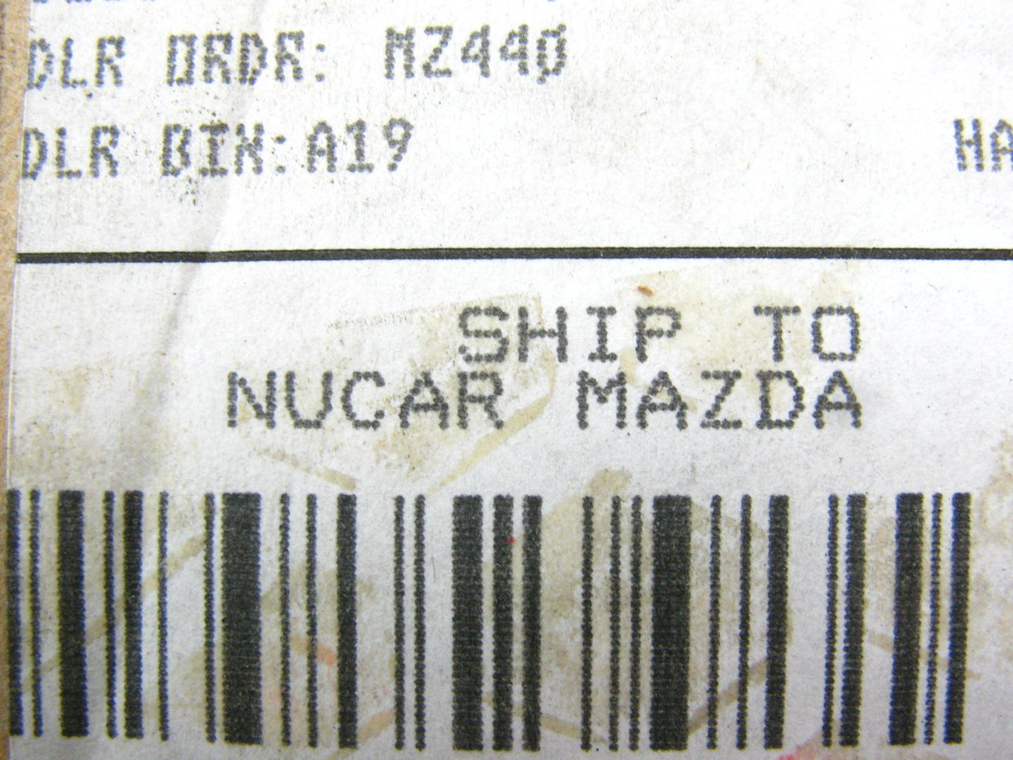 NEW - OEM Genuine REAR Wheel Drum Brake Shoes For Mazda B5Y72638Z