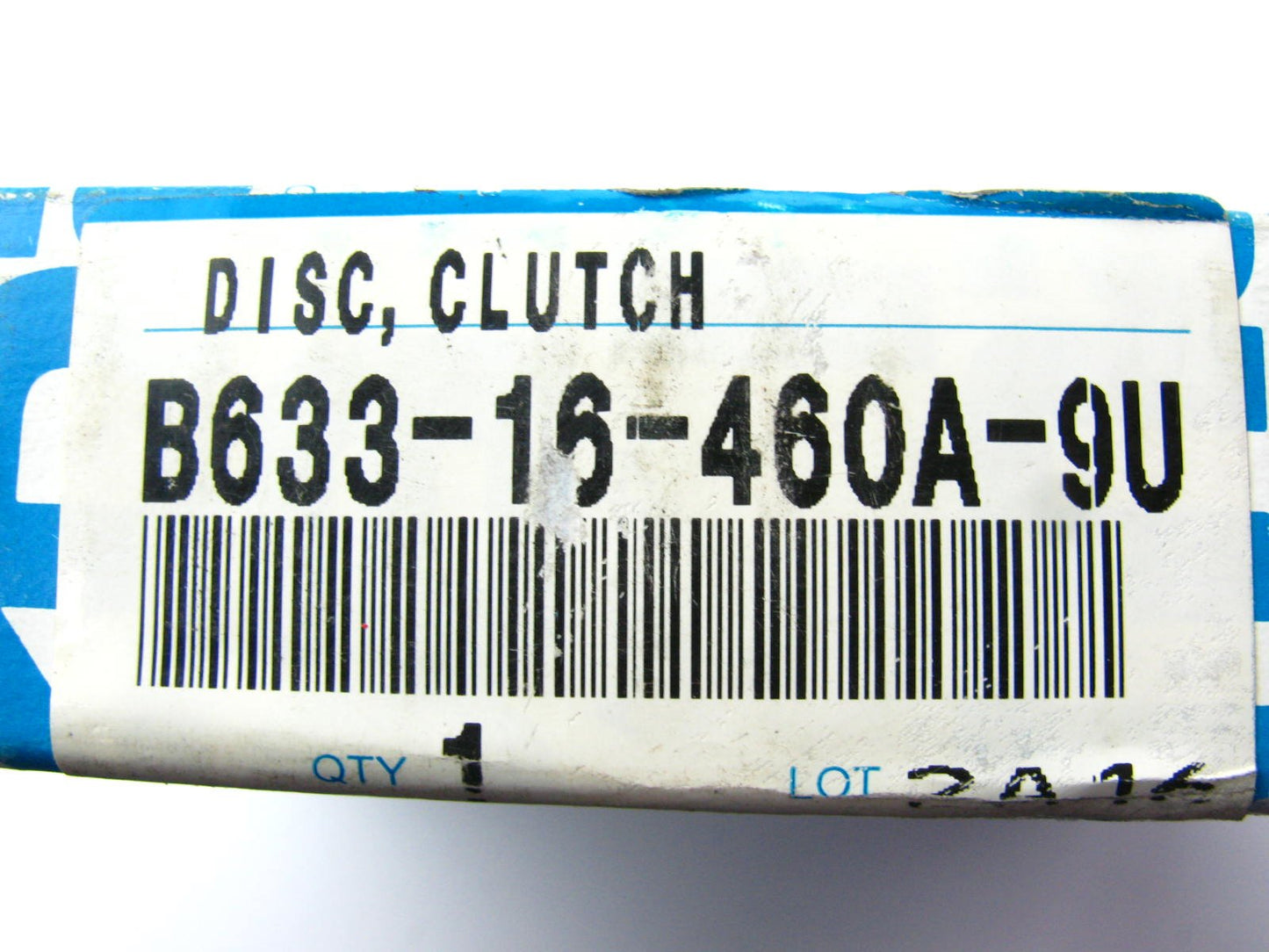 NEW - OEM Mazda B63316460A9U Clutch Friction Disc For 1999-2000 Protege