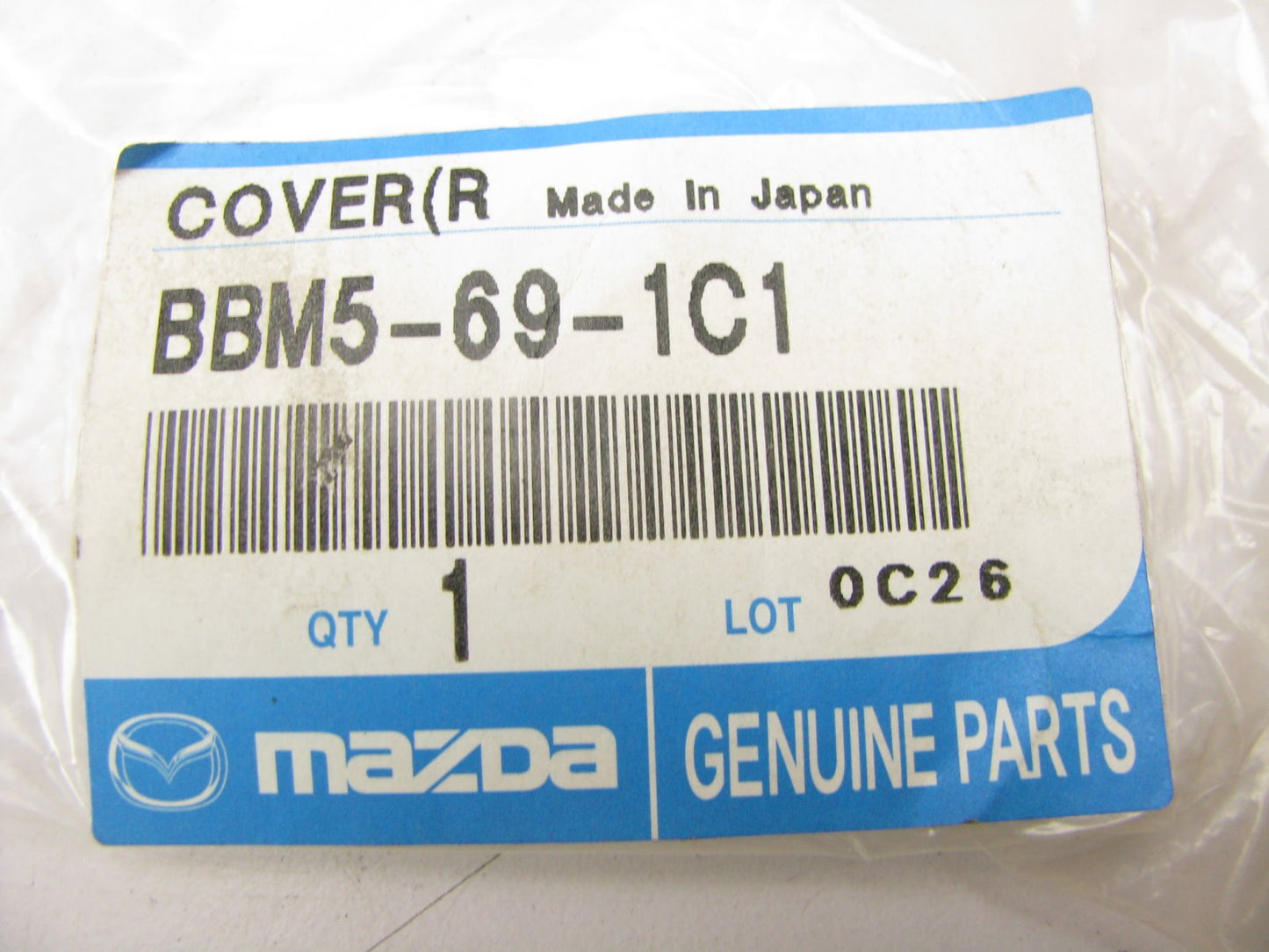 NEW - OEM Mazda BBM5-69-1C1 Exterior Mirror Base Cover - Right 2010-2011 Mazda 3