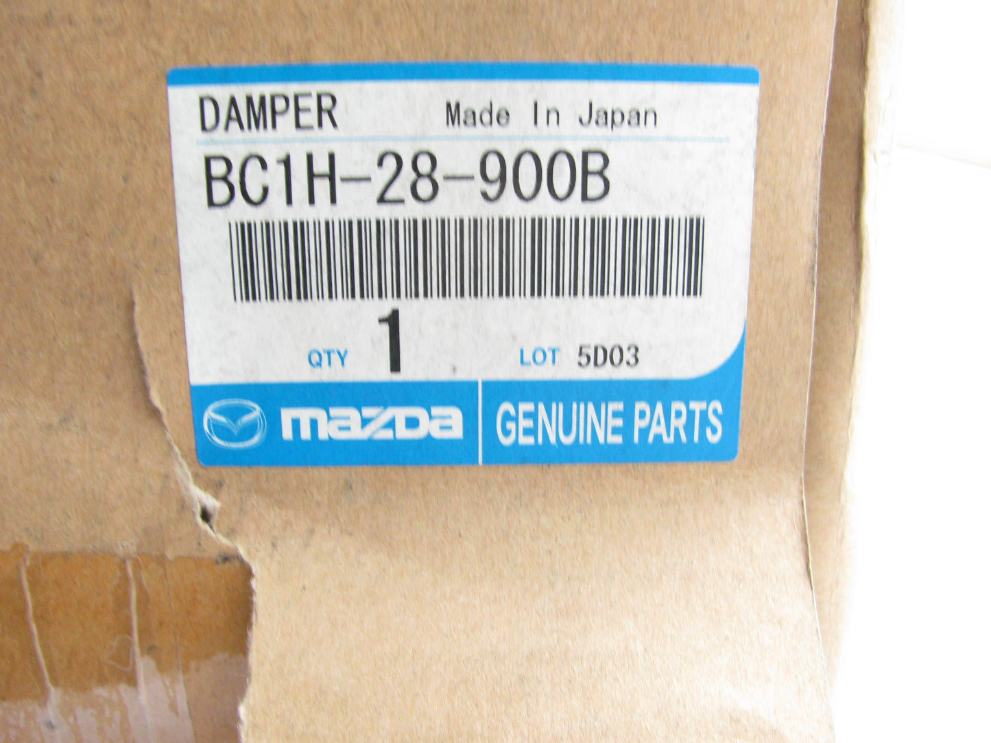 NEW - OEM BC1H28900B Rear Left Suspension Strut For 1997-1998 Mazda Protege