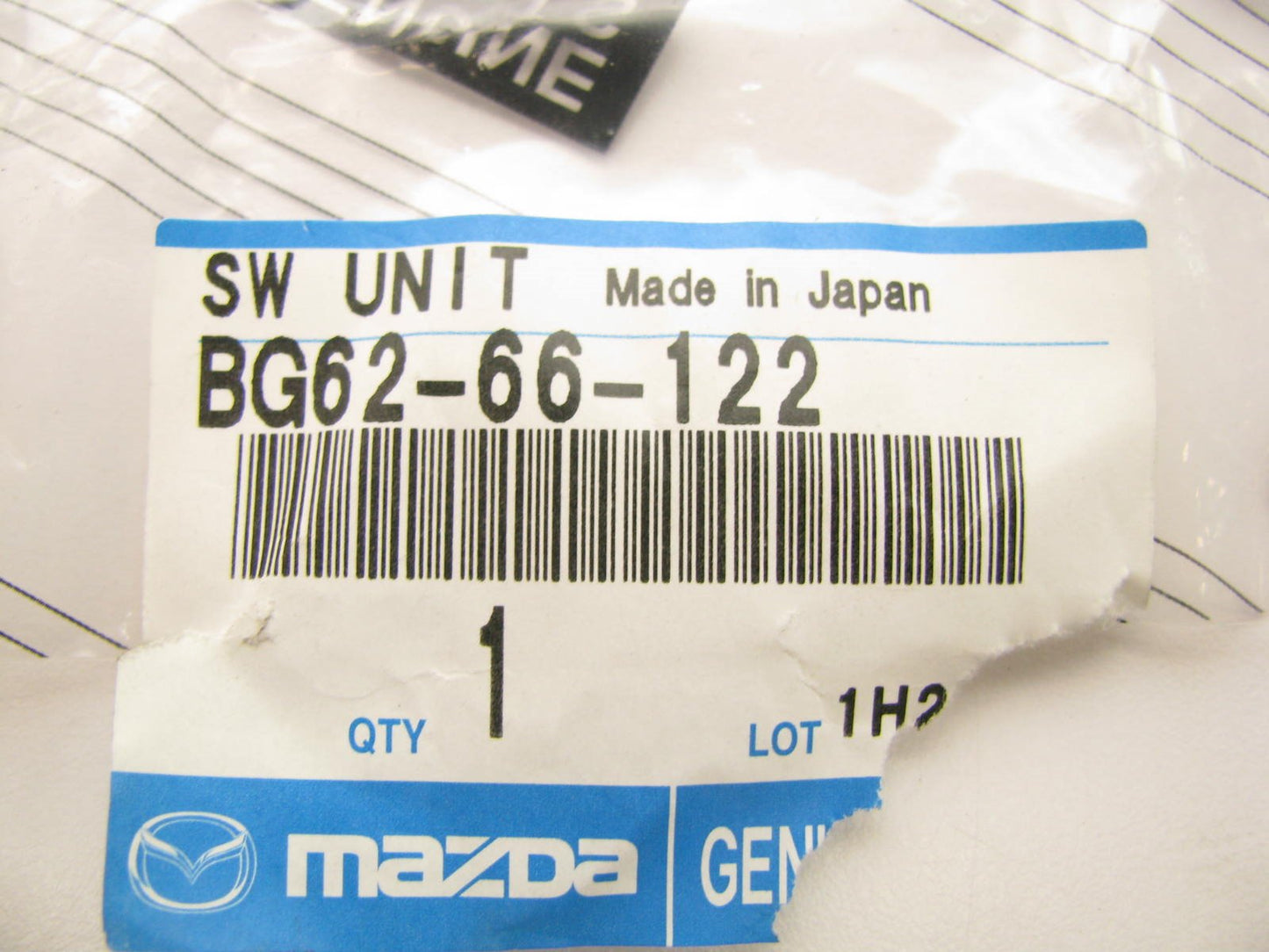 NEW - OEM BG62-66-122 Headlamp Switch 1986-1987 Mazda 626 2.0L
