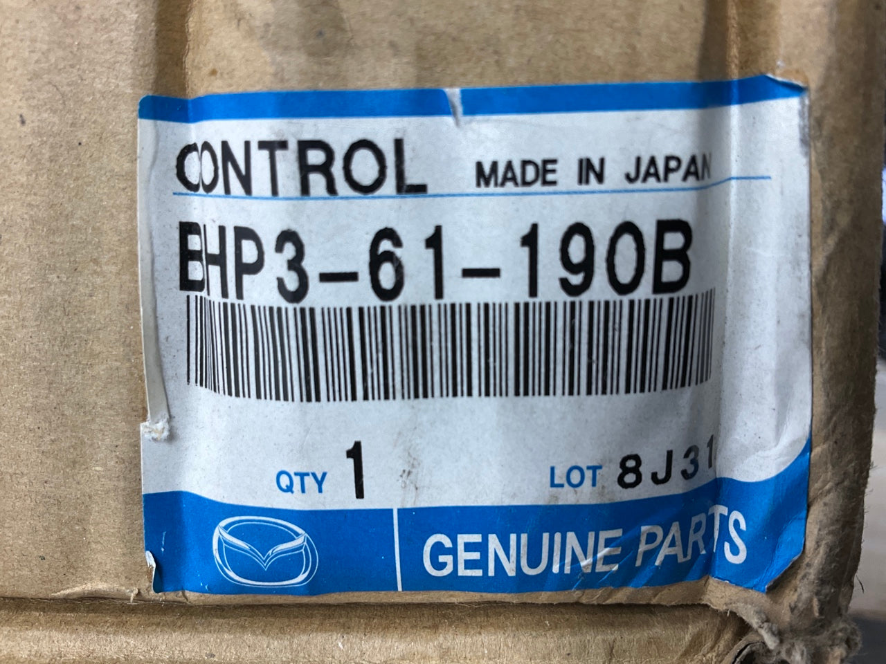 Mazda BHP3-61-190B AC Switch For 2014-2016 Mazda 3