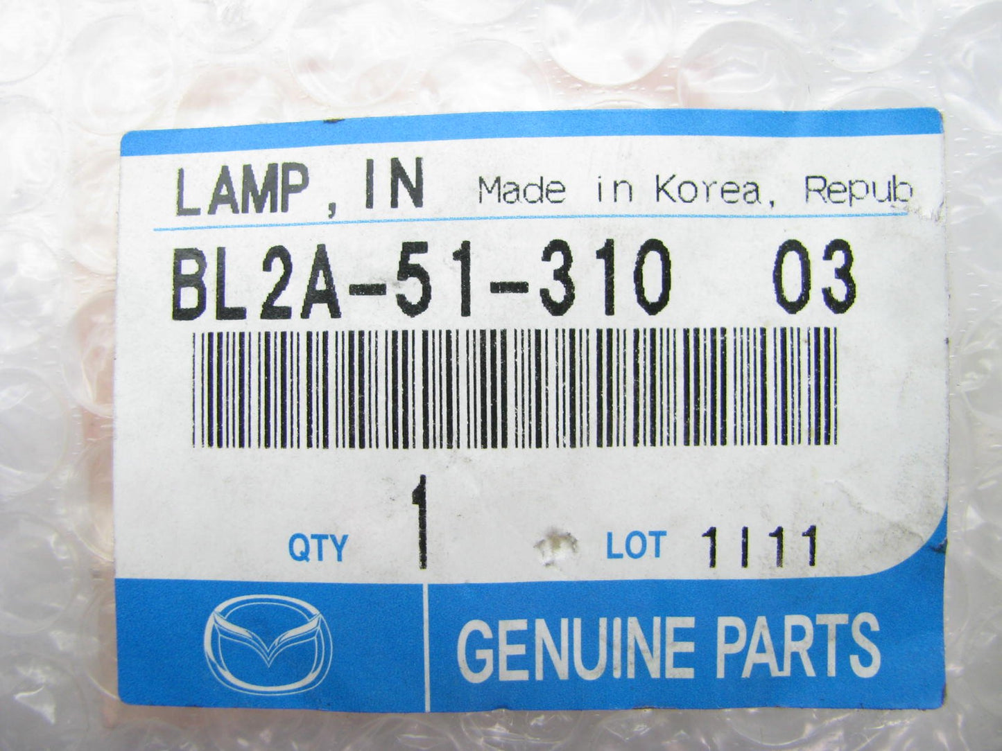New GRAY Overhead Map Light Dome Lamp OEM For 01-03 Protege BL2A5131003