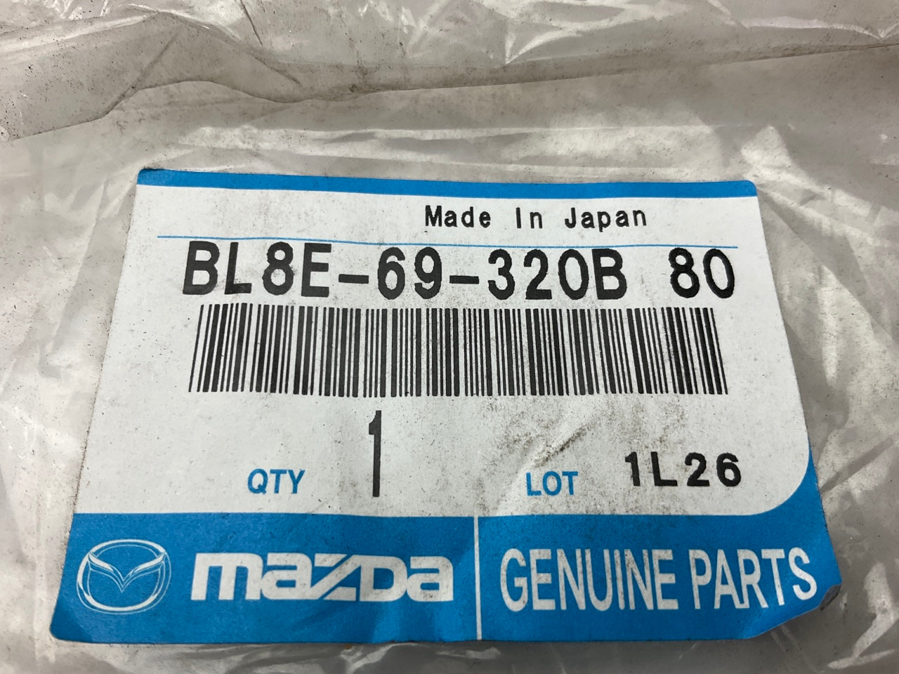 NEW BL8E-69-320B-80 Left Sun Visor OEM For 2001-2003 Mazda Protege With Sunroof