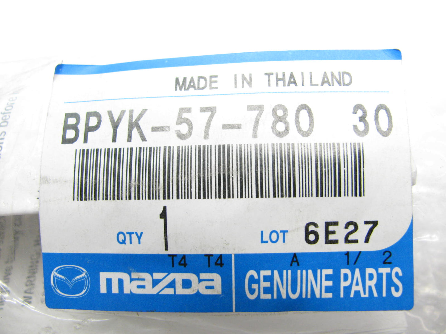 NEW - OEM Mazda BPYK-57-78030 Rear Left Belt Buckle 2004-2009 3