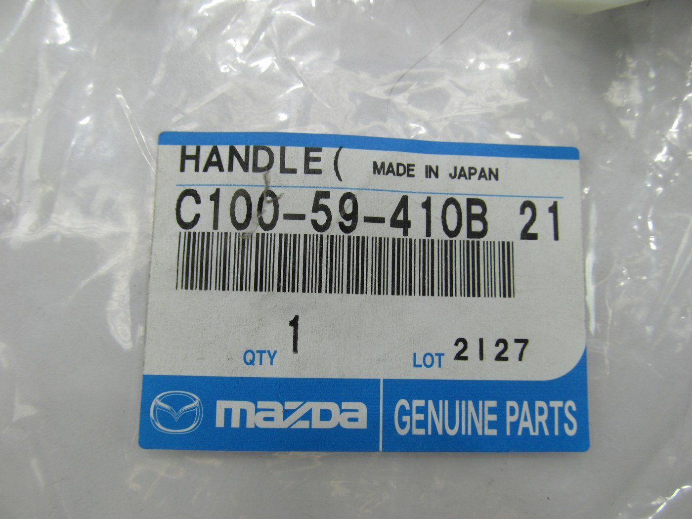 NEW 01-03 Mazda Protege Front Left Drivers Side Exterior Door Handle GARNET RED