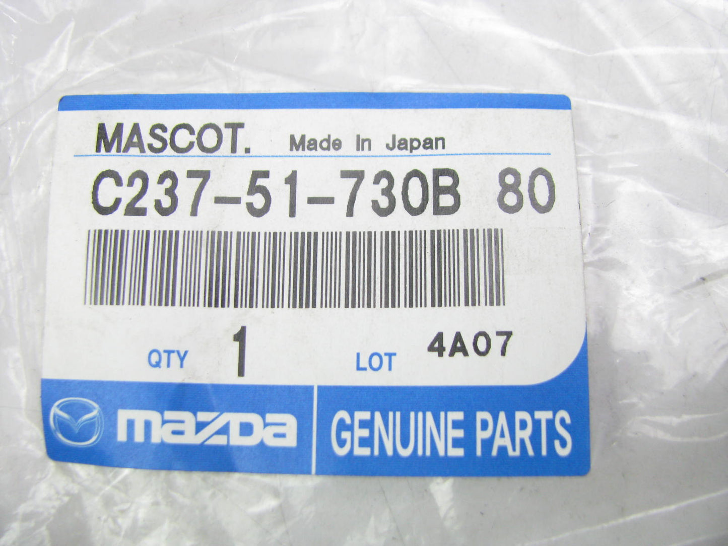 NEW - OEM Mazda C237-51-730B80 Grille Emblem Badge Name Plate 2006-07 5