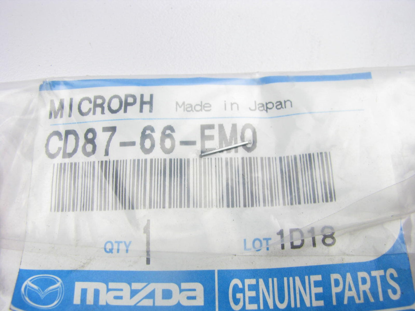NEW GENUINE OEM Hands Free Mic Microphone - 2008-2010 Mazda 5 CD8766EM0