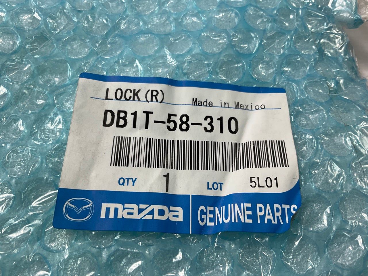 NEW OEM 2011-2014 Mazda 2 Front Right Passenger Side Door Lock Latch DB1T-58-310