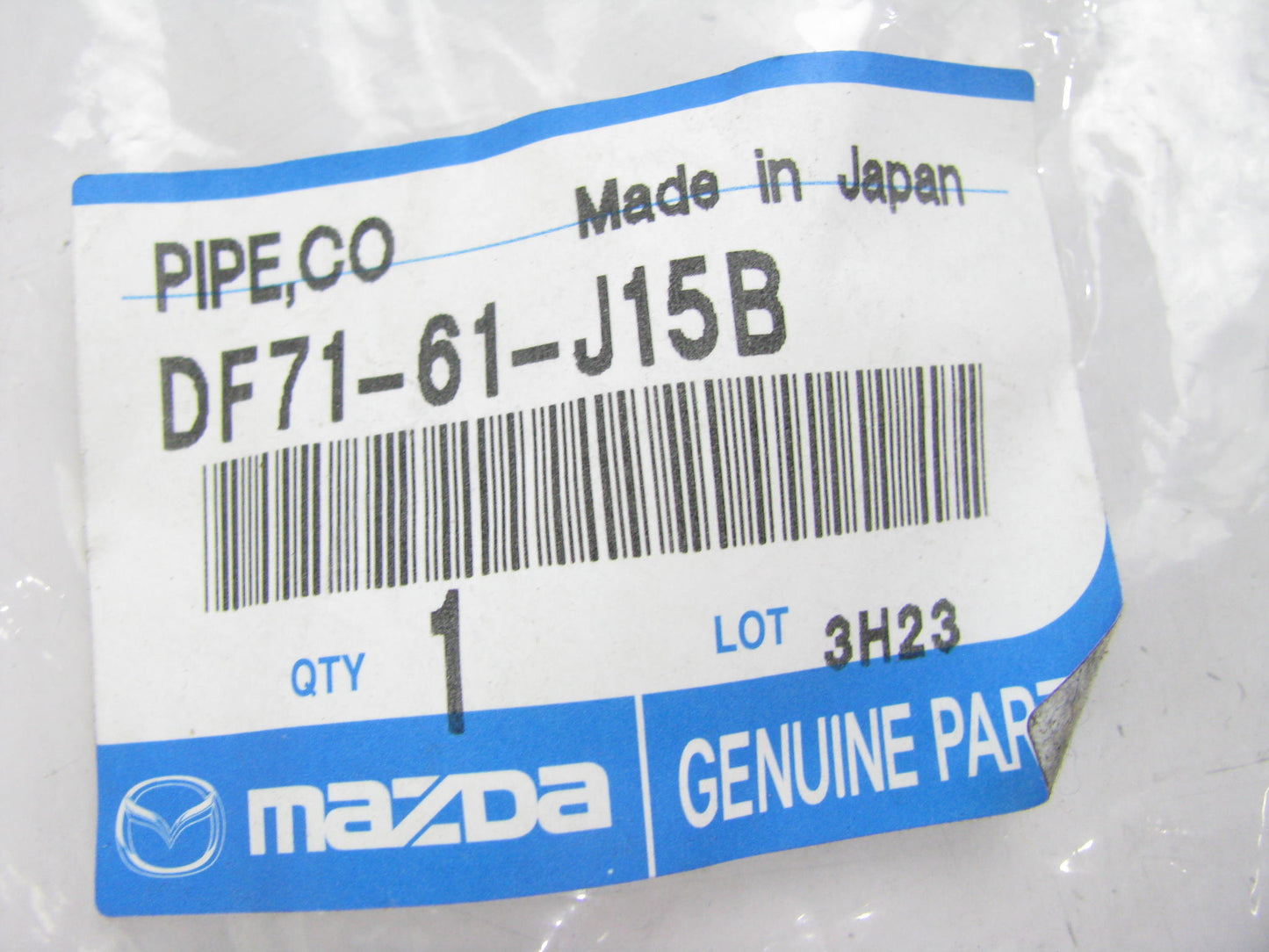 OEM Mazda Heater Core Tube Hose Pipe DF71-61-J15B For 2011-2013 Mazda 2