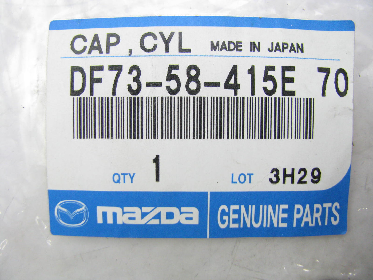 NEW - OEM Mazda DF73-58-415E70 Front Right Door Handle Cover 2013 3