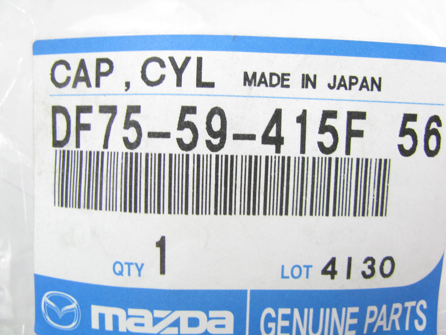 NEW - OEM Mazda DF7559415F56 Rear Left Door Handle Cover 2013-2014 2