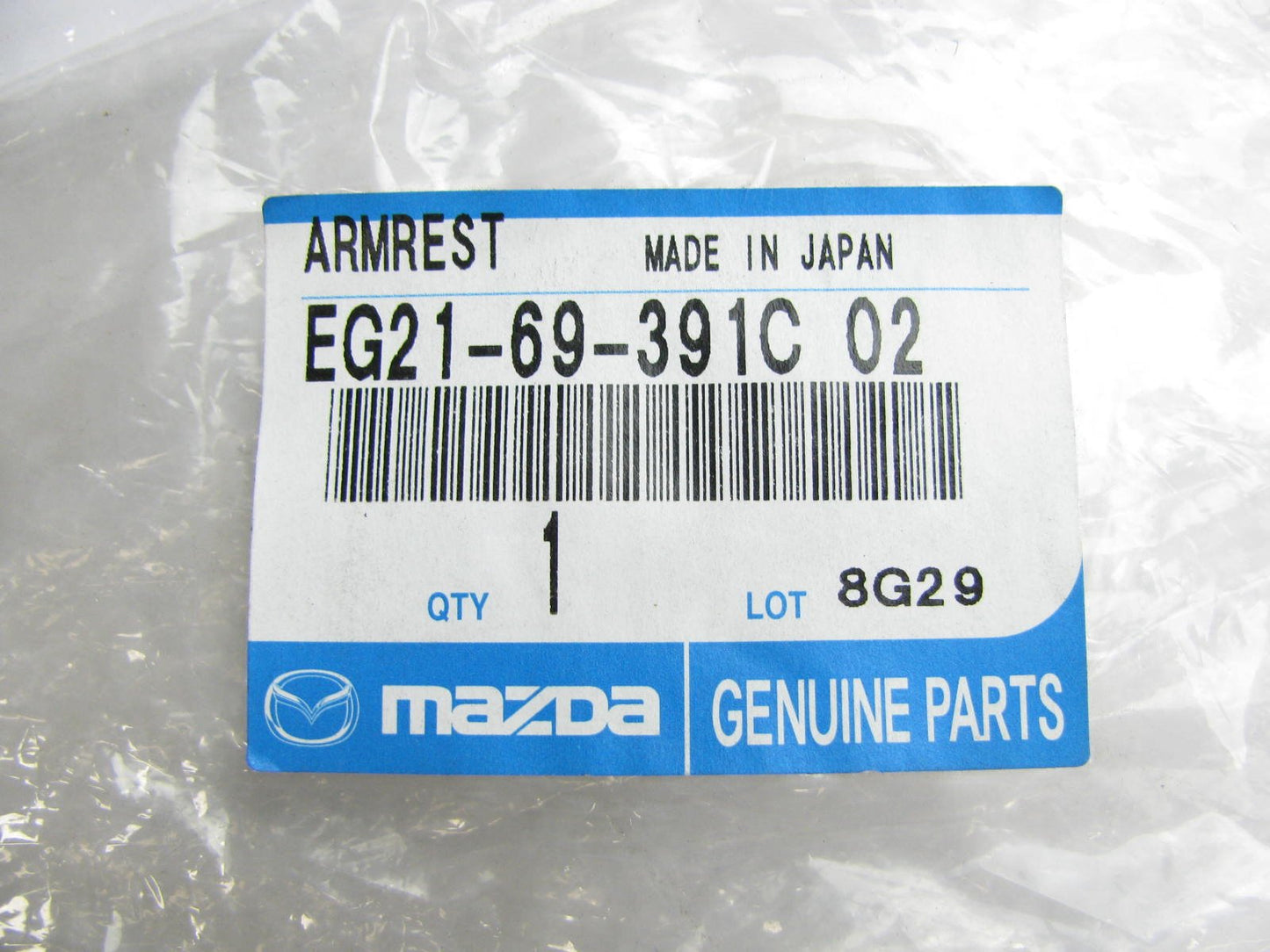 NEW - OEM GENUINE Left Drivers Side Armrest Trim Cover Mazda CX-7 2007-2009