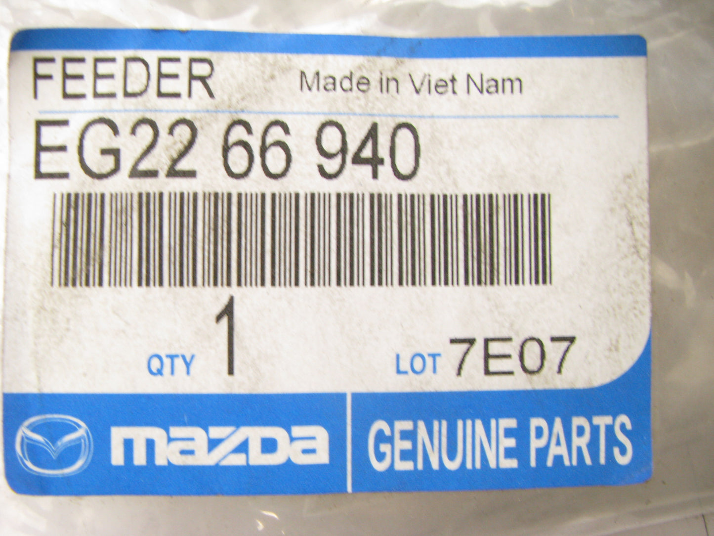 NEW - OEM EG2266940 Fender Antenna Cable For 2007-2012 Mazda CX-7