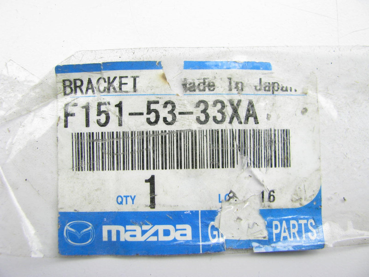 NEW - OEM F1515333XA Front Bumper Bracket For 2004-2011 Mazda RX-8