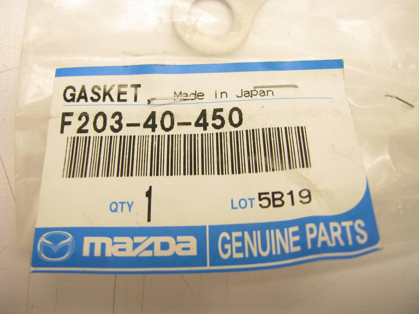 NEW - OEM Mazda F20340450 Exhaust Pipe To Manifold Gasket