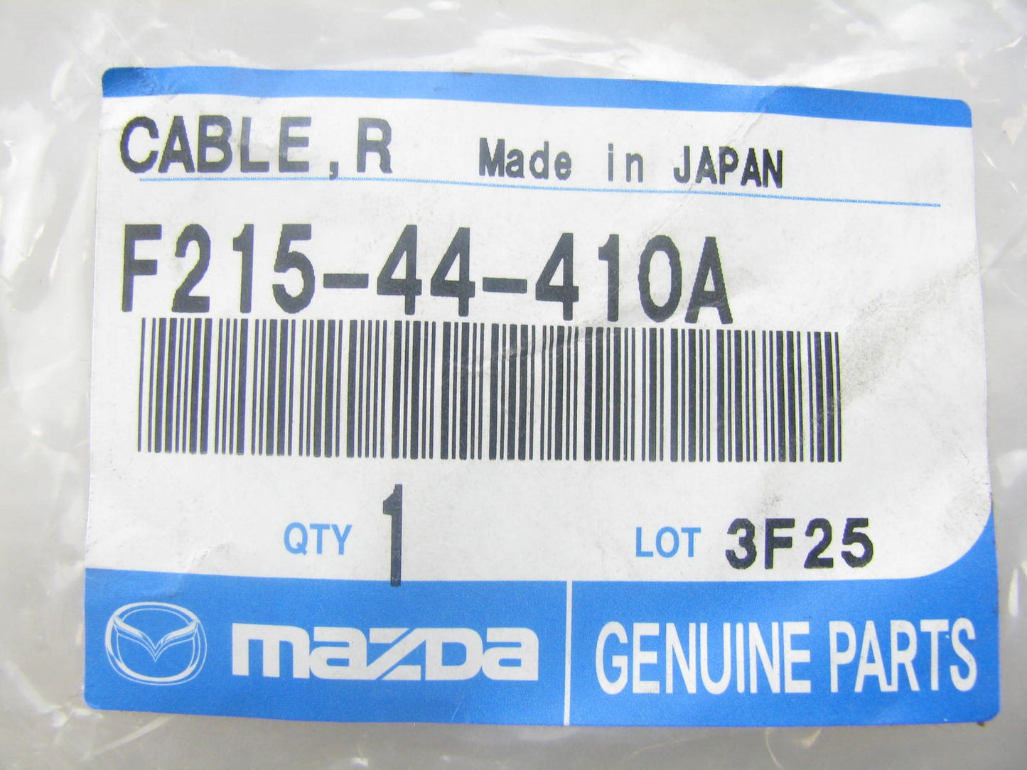 New Genuine Right Side Parking Brake Cable For 2004-2008 Mazda RX-8 F21544410A