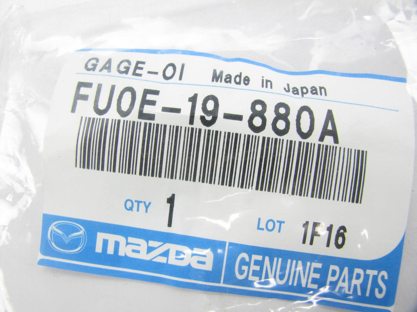 New Automatic Transmission Oil Level Dipstick Gauge OEM Mazda FU0E-19-880A