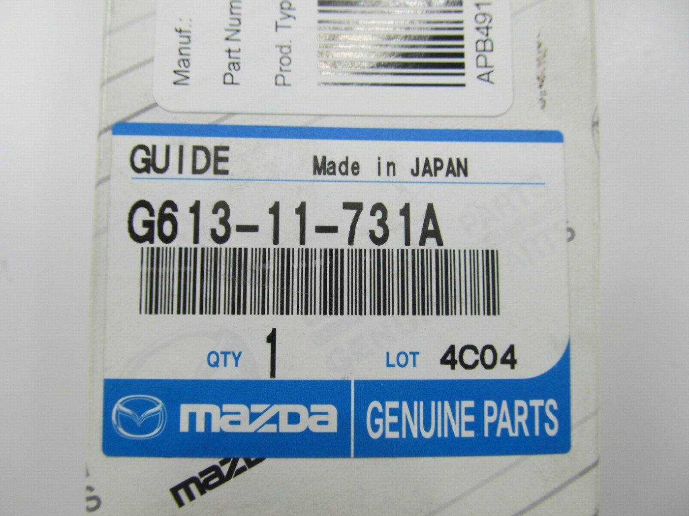 NEW Engine Balance Shaft Upper Chain Guide OEM 1989-1993 Mazda 2.6L G61311731A