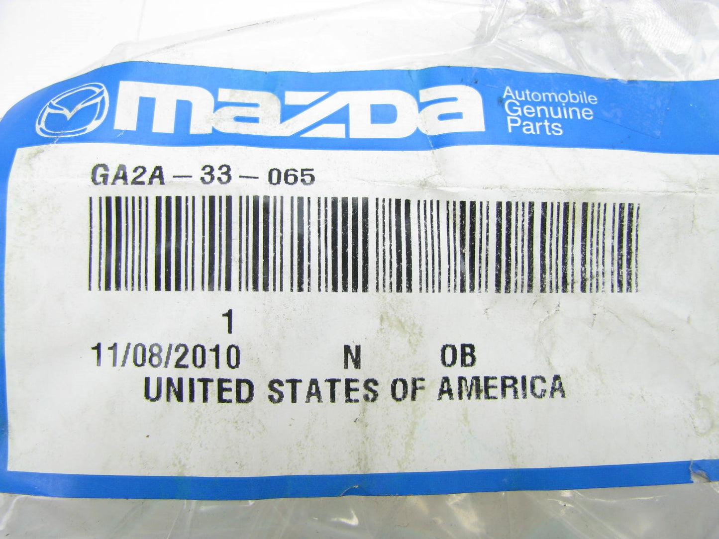New Genuine Front Wheel Seal OEM For Mazda GA2A-33-065