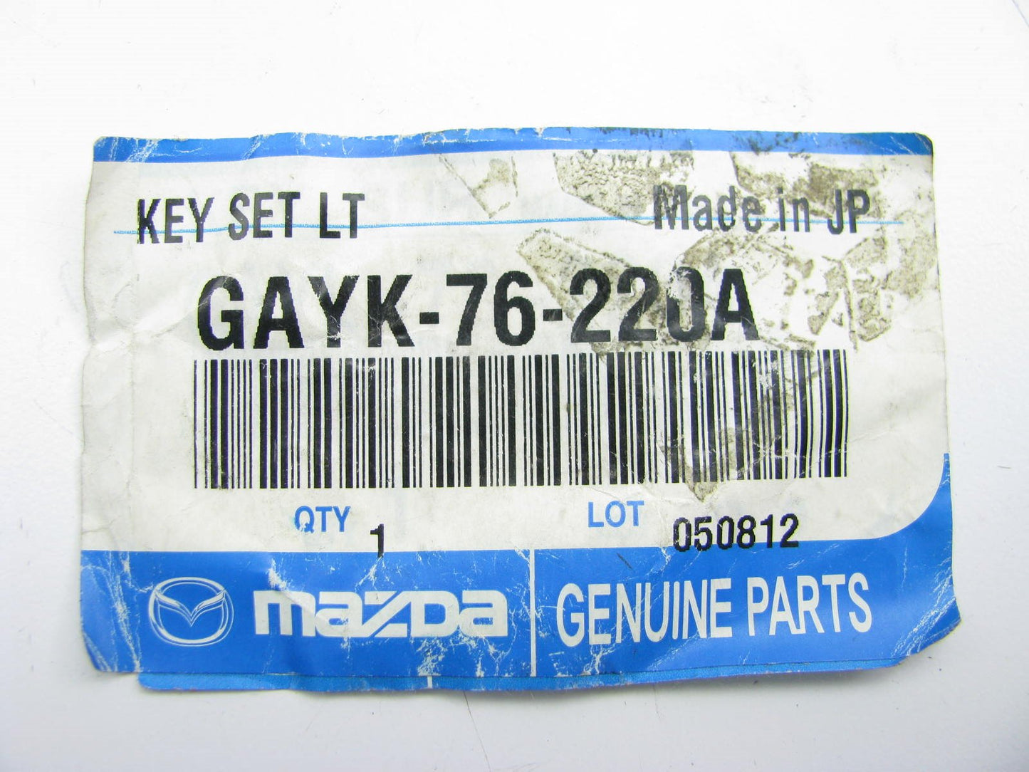 FRONT LEFT Door Key Lock Cylinder W/O Theft Deterent OEM For 1993-95 Mazda 626