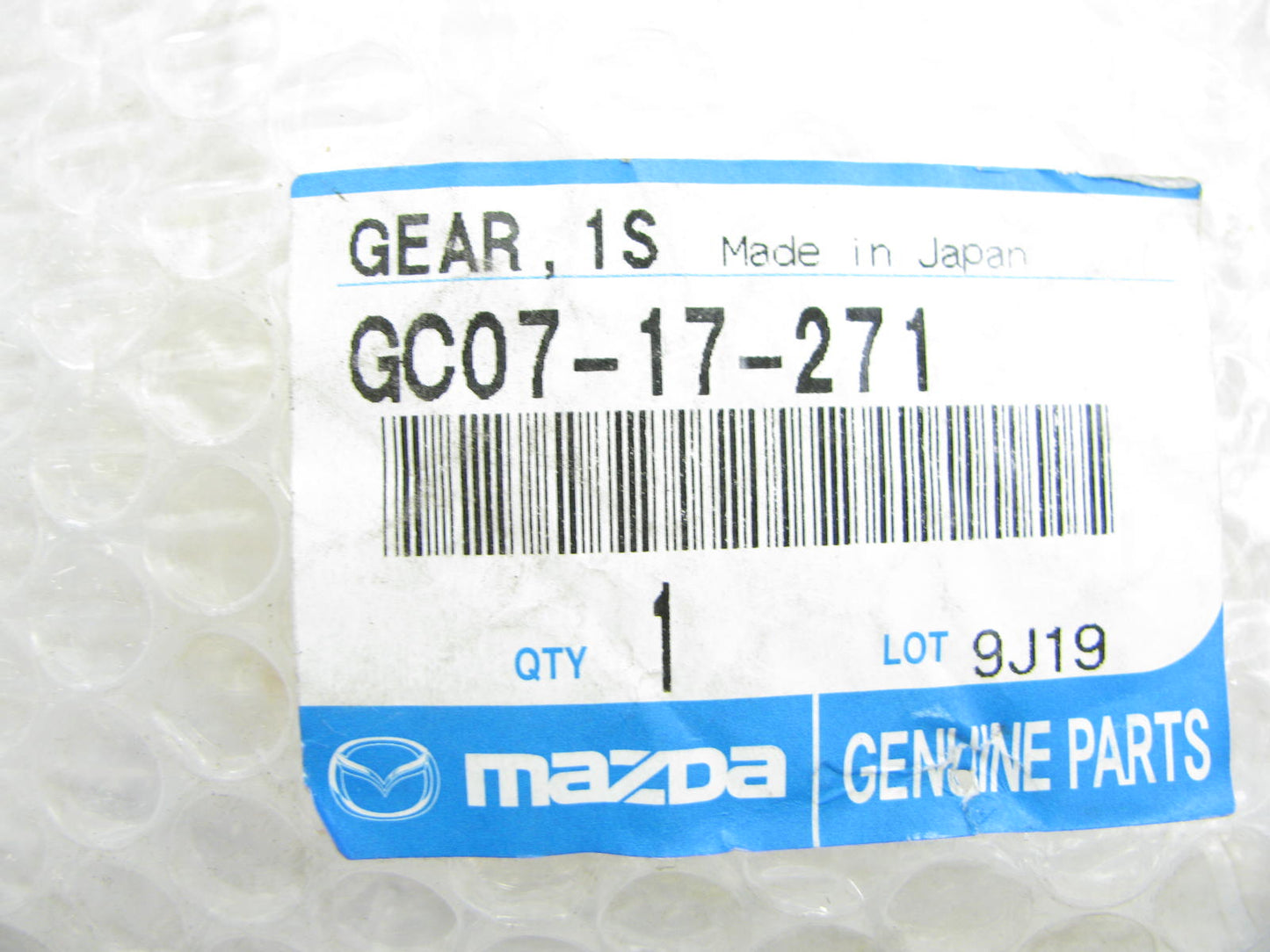 NEW - OEM Mazda GC07-17-271 Manual Trans 1st Gear 2007-13 Mazda3 2008-10 Mazda5