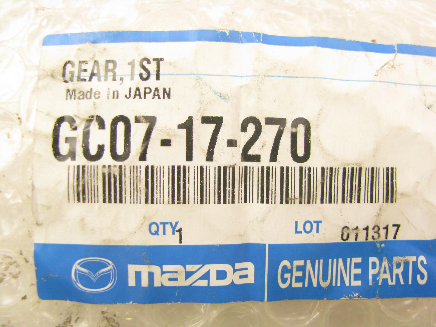NEW - OEM Mazda GC0717270 Manual Transmission 1st Gear 2007-13 3 2008-10 5