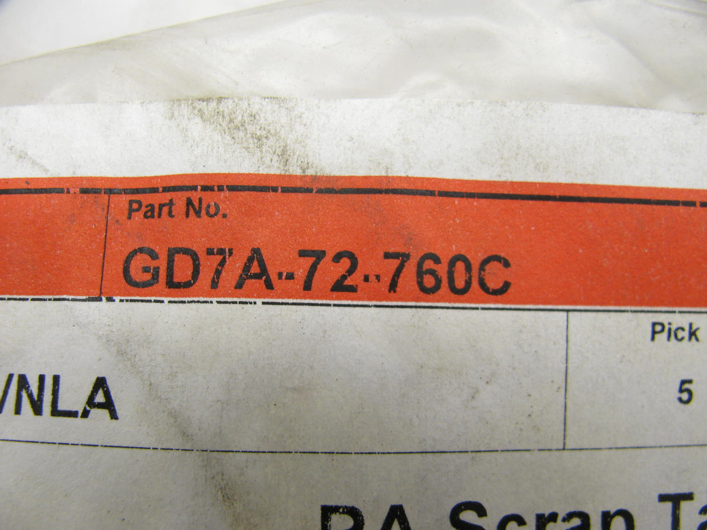 NEW GENUINE Rear Right Door Weatherstrip Seal OEM 1998-2002 Mazda 626
