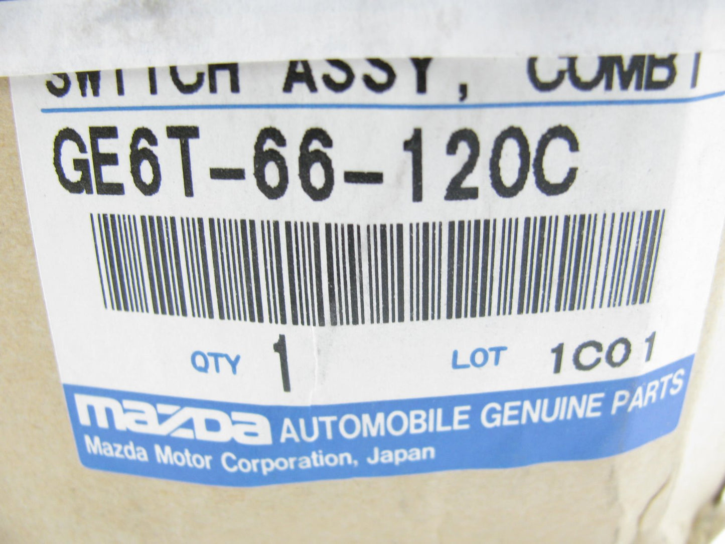 NEW - OEM Mazda GE6T66120C Combination Turn Signal Head Lamp Switch 1998 323