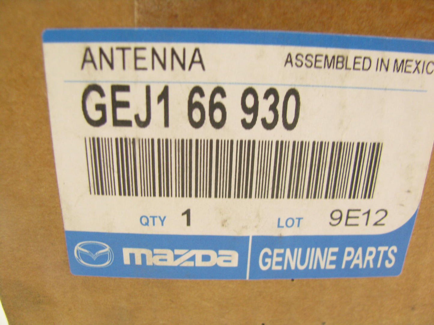 NEW - OEM Mazda GEJ166930 Radio Antenna 2011-2013 6