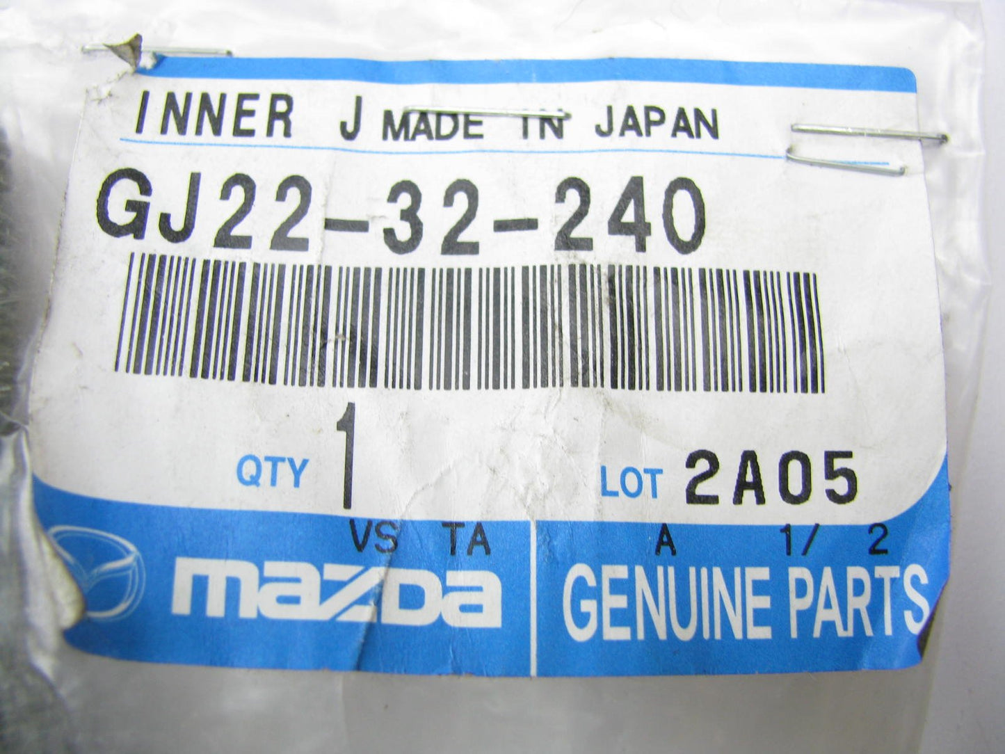 NEW GENUINE Front Inner Steering Tie Rod End OEM For Mazda GJ22-32-240 Type 2