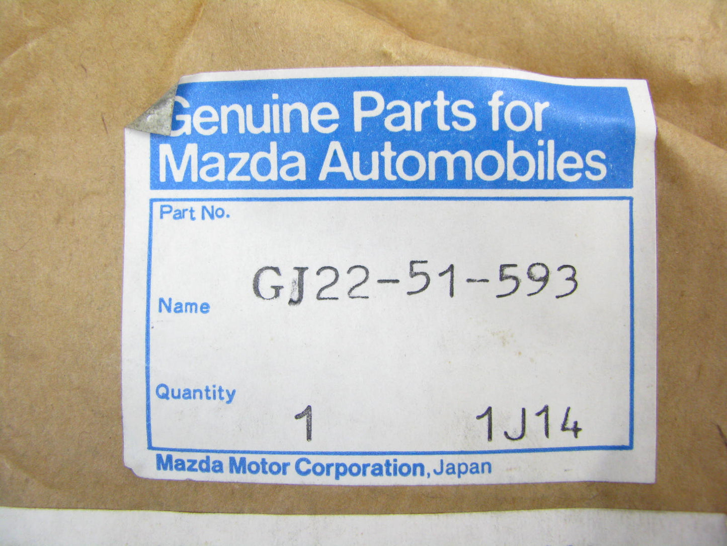 New 1991-1992 Mazda GJ22-51-593 Factory Spoiler Tail Light Lamp STANLEY 050-7889