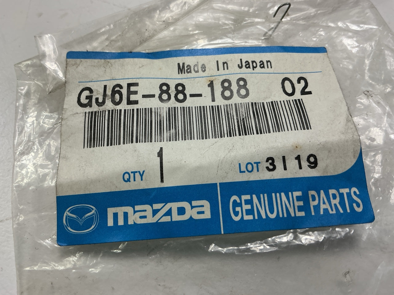 Mazda GJ6E88-188-02 Front Left Seat Lumbar Support Adjust Knob 06-07 Mazdaspeed6