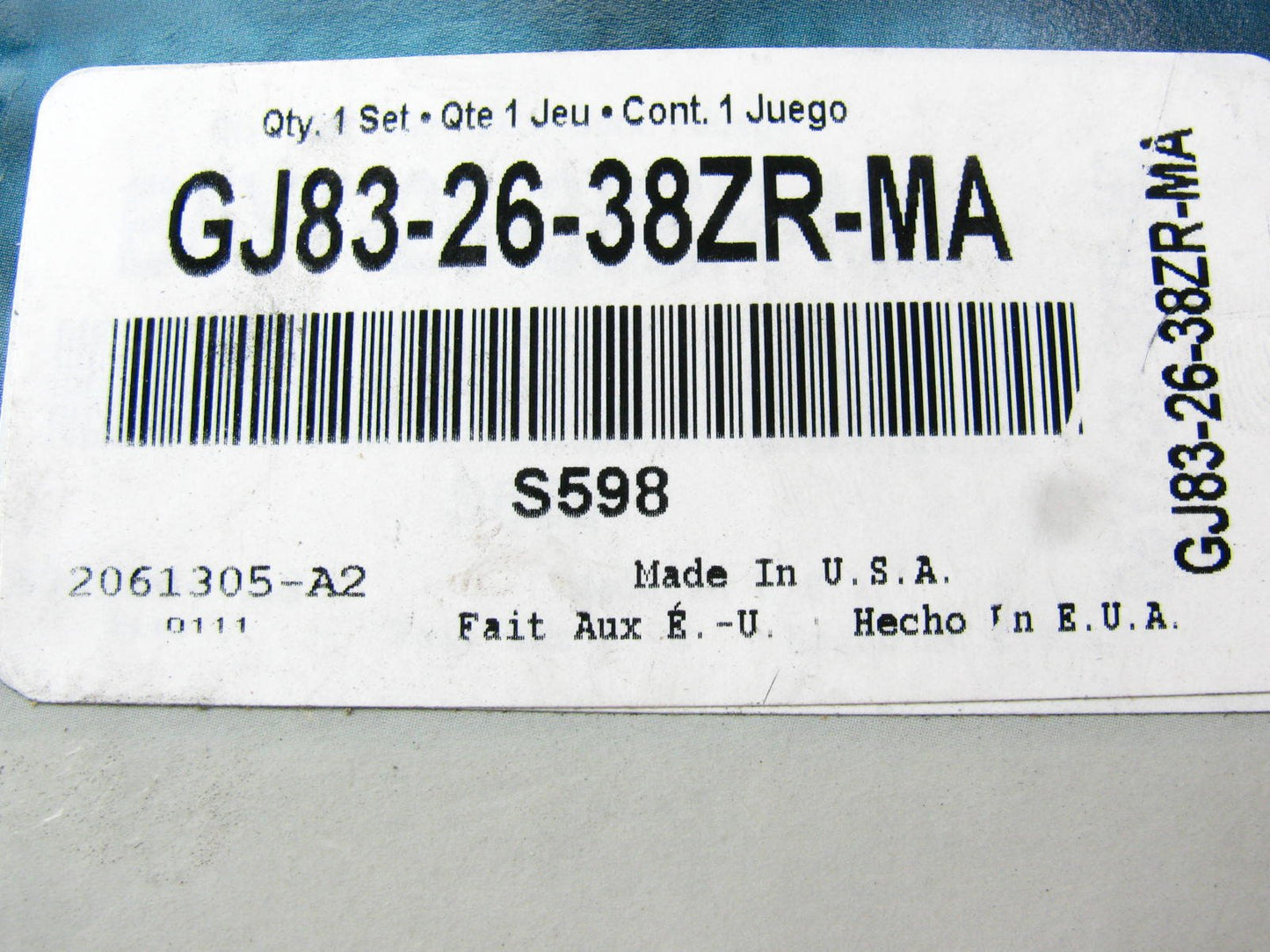 NEW - OEM Mazda GJ83-26-38ZR-MA Rear Drum Brake Shoes