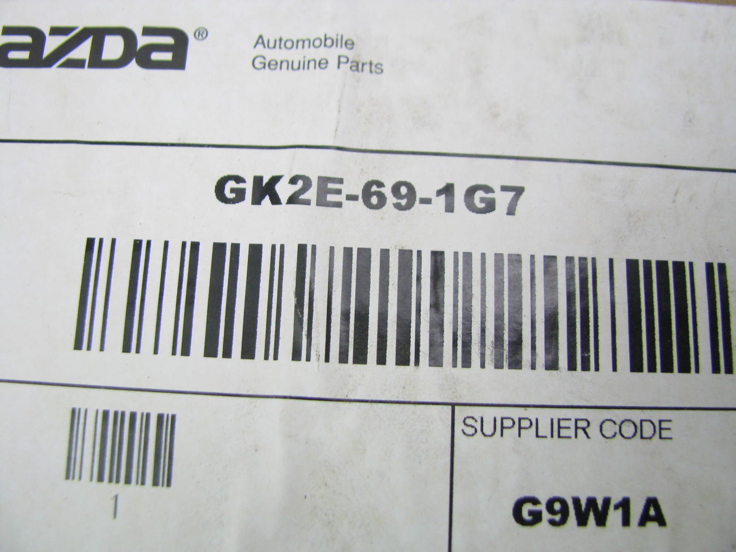 NEW - OEM Mazda GK2E-69-1G7 Front Left Mirror Glass 2003-2008 6
